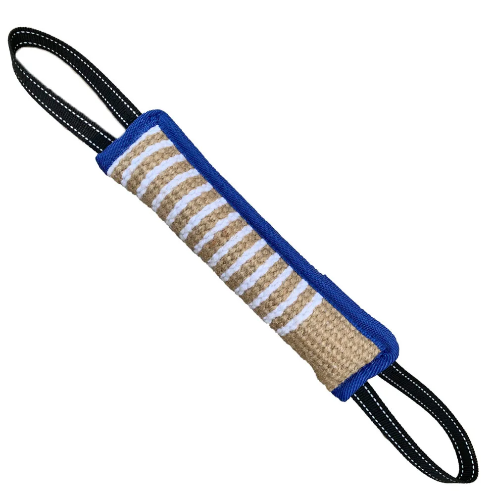Собака Tug, Tug Toy Schutzhund, дрессировка, IPO, французский лен, Искусственная овчина, Полицейская собака или любая собака небольшого размера