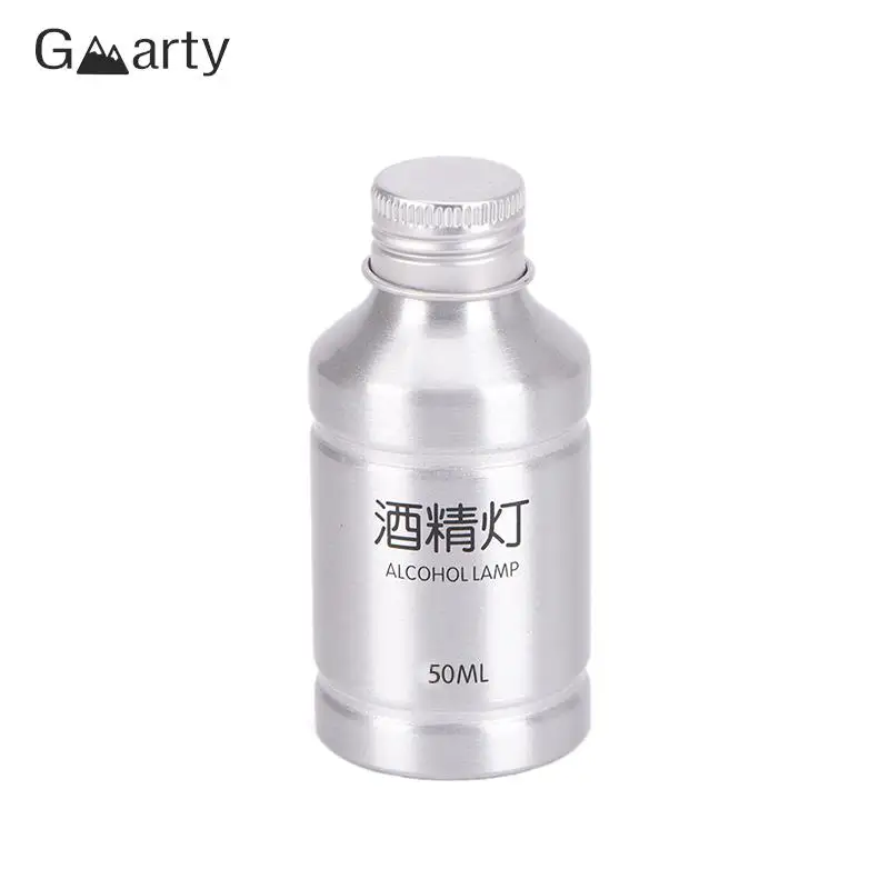 Alcohol Lamp Metal Liquid Stove Empty Chemistry Alcohol Burner For Outdoor Camping Heating Supplies Lab Equipment 50ml