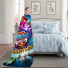 Cartoon Blanket Plush Nap Sofa rug for Living Room Warm Office Bedroom Birthday Home P-Paws Cute-P-Patrols Travel Kid Gifts 5