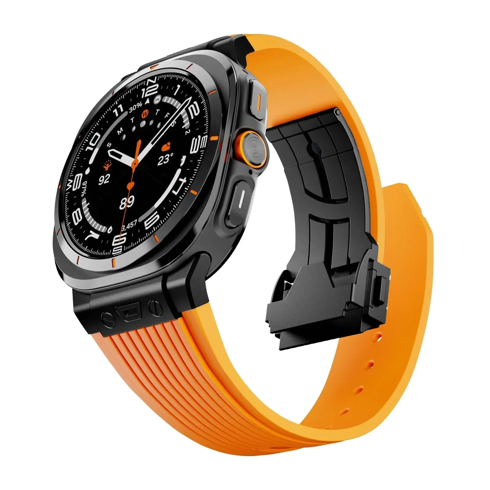Luxury Men's Stainless Steel Band for Galaxy Watch Ultra 47mm