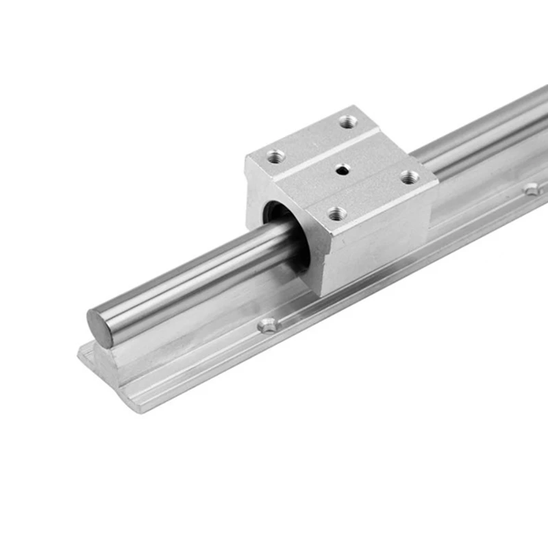 Linear Rails And Bearings,1Pcs Linear Guide Rail 500Mm +2Pcs Linear