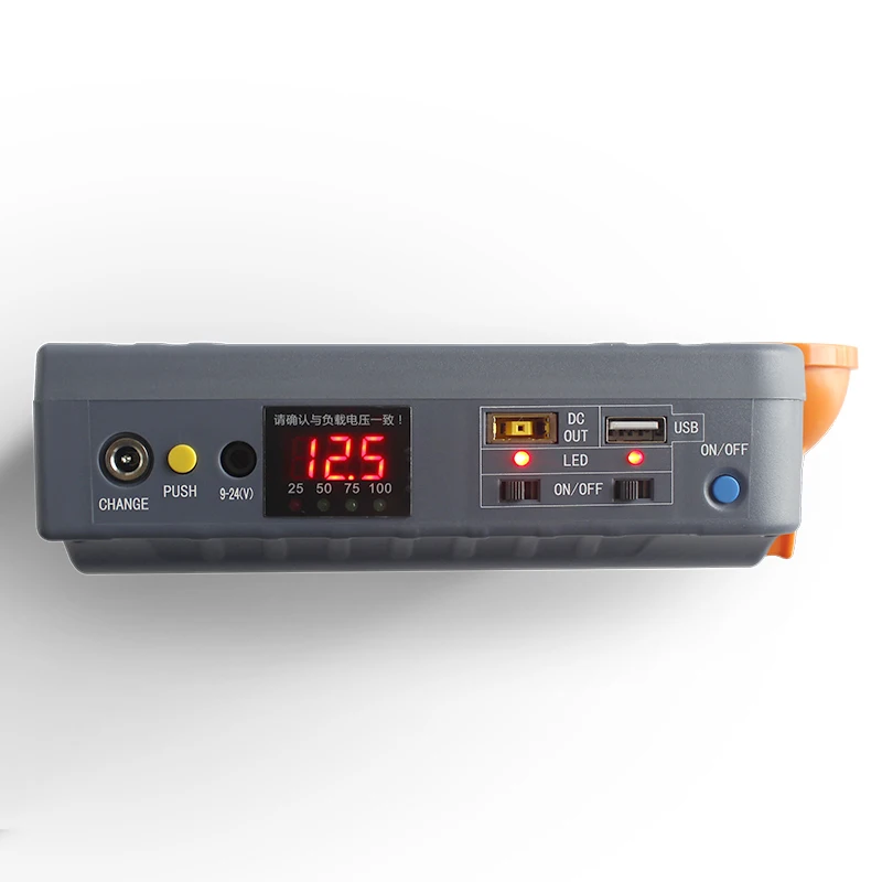 Optical Fiber Fusion Splicer Power Supply Portable Lithium Battery Charger External Mobile Power Supply