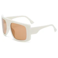 Lunettes de protection surdimensionnées Punk carrées Y2K pour hommes, uniques, tendance, pour l'équitation, marque d'extérieur, nouvelles lunettes UV400 5