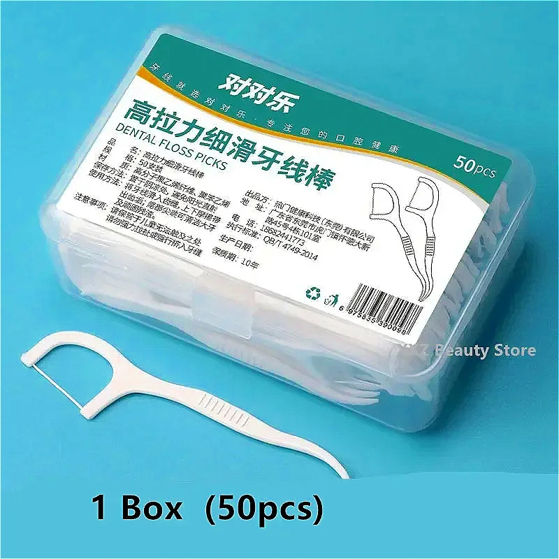 Ultra-fine Polymer Dental Floss Family Pack Smooth High-strength Toothpick Disposable Portable Dental Floss