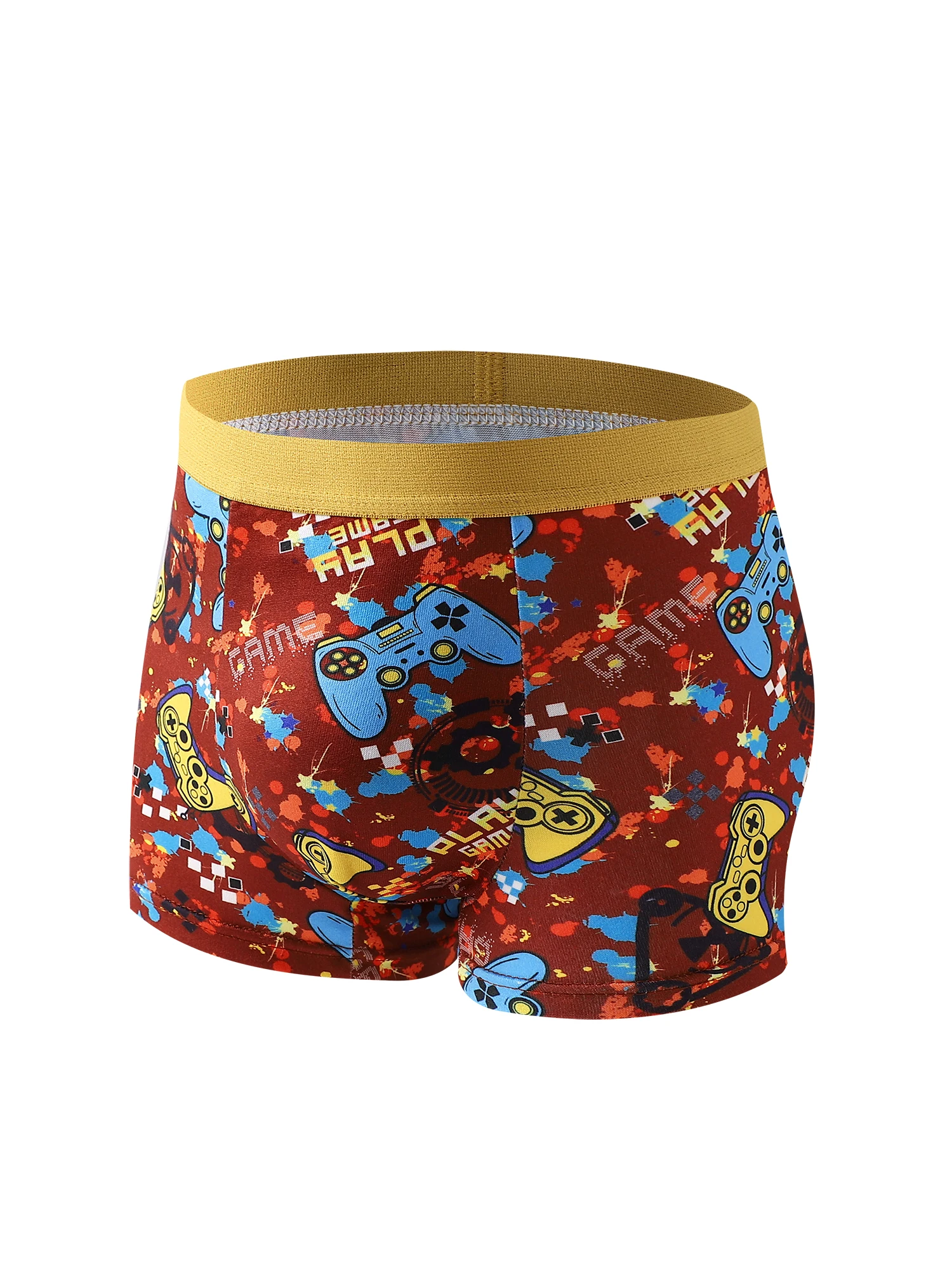 Boys Printed Cotton Boxer Set 5