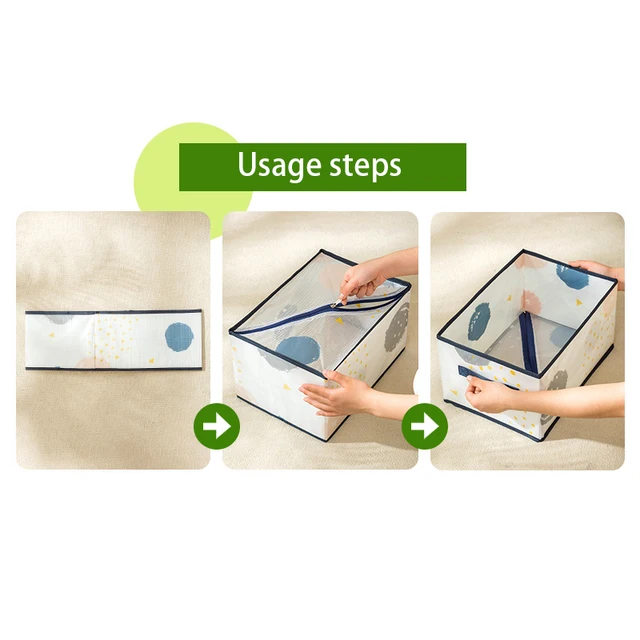 Sűrítse A Ruházat Szervező Nadrág Pulóver Tárolószekrények Fiókok Farmer Tároló Doboz Szekrény Ruha - Image 6