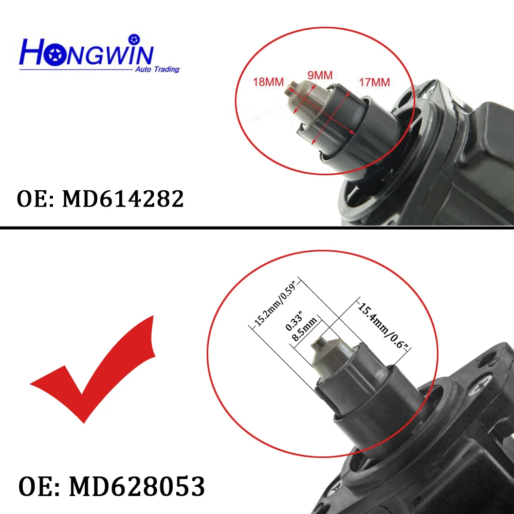 Idle Air Control Valve MD628051 MD628053 AC447 MD614368 MD614559 MD614978 MD628056 For Hyundai Plymouth Mitsubishi