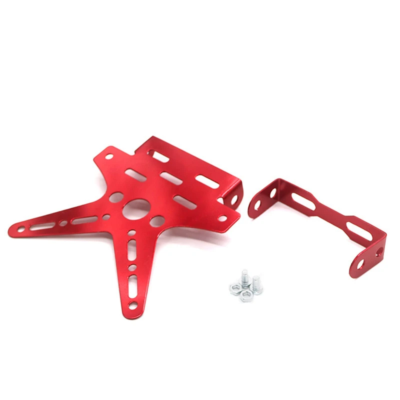 Motorcycle Rear License Plate Frame Electroplate Aluminum Alloy Motorbike Scooter Number Plate Holder license plate holder,motorcycle license plate holder