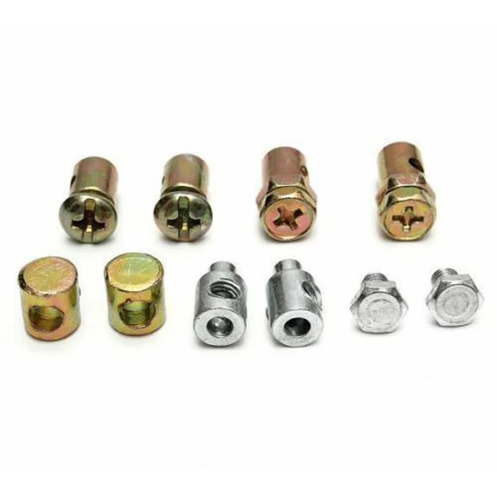 

New Accessories Lawn Mower Parts Cable High Quality Nipple Nut With Sleeve Diameter 0.16cm Equipment Replacement