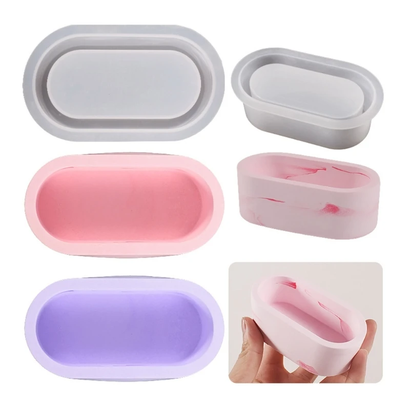 2 Stampi In Silicone Per Cactus E Piante Grasse - Con Coperchio, Per Cemento, Resina, Candele, Fai Da Te, Vaso Portafiori