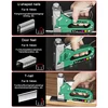 WYNN'S Versatile 3-in-1 Light Duty Nail Gun Manual Staple Gun for Carpentry and DIY Home Decoration Upholstery Furniture Tools 3