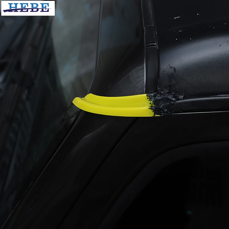 HEBE ABS Roof Rainwater Diversion Trough for Jeep Wrangler JL Accessories