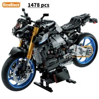 Technical 42159 MT-10 SP Motorcycle Model Building Blocks Advanced Building Set For Adults Bricks Toys Gifts Vehicles Collection 1