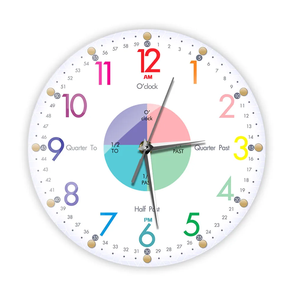 Analog School Clock - Indoor - Round - 30 cm