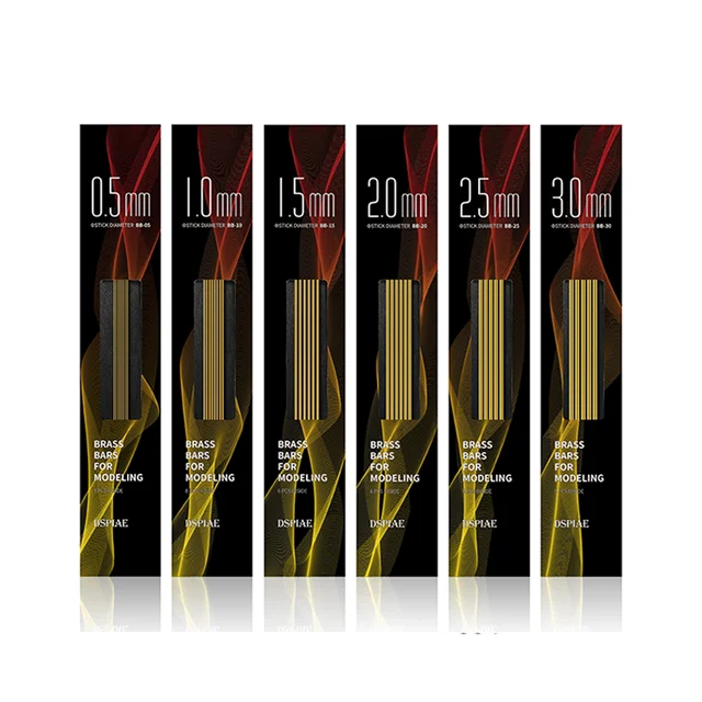 Dspiae Brass Bars 6 Táska/Készlet A Modellépítéshez FIXO.hu
