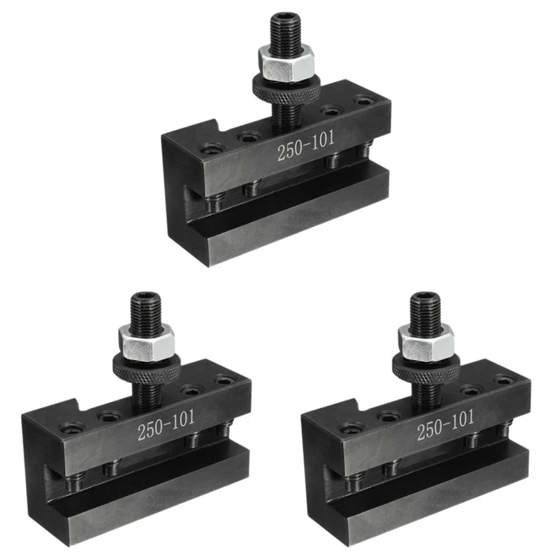 

3X 250-101 Turning And Facing Holder Quick Change Tool Post And Tool Holder Only Suitable For Piston Type