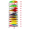 Fishing Lure 6.5g/5cm Sinking Minnow Peacock Bass Fishing Bait with 2 Trible Hook 3