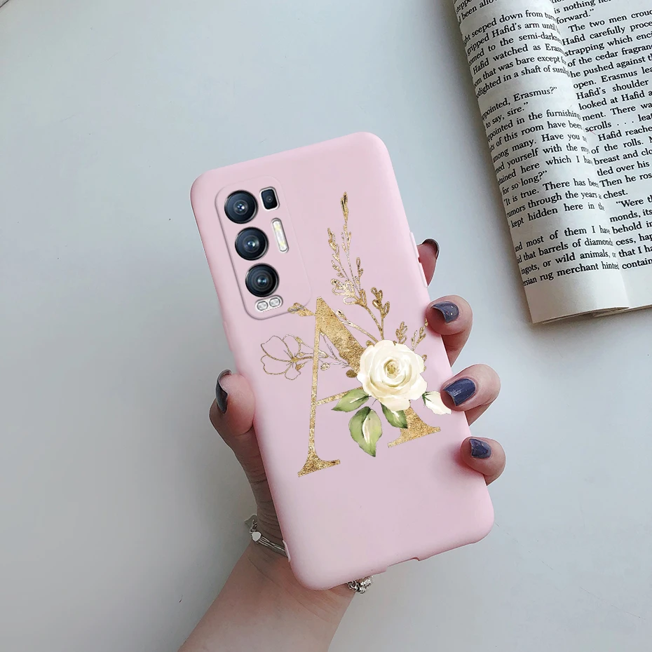 Cute Letters Soft Silicone Bumper Phone Case Cover