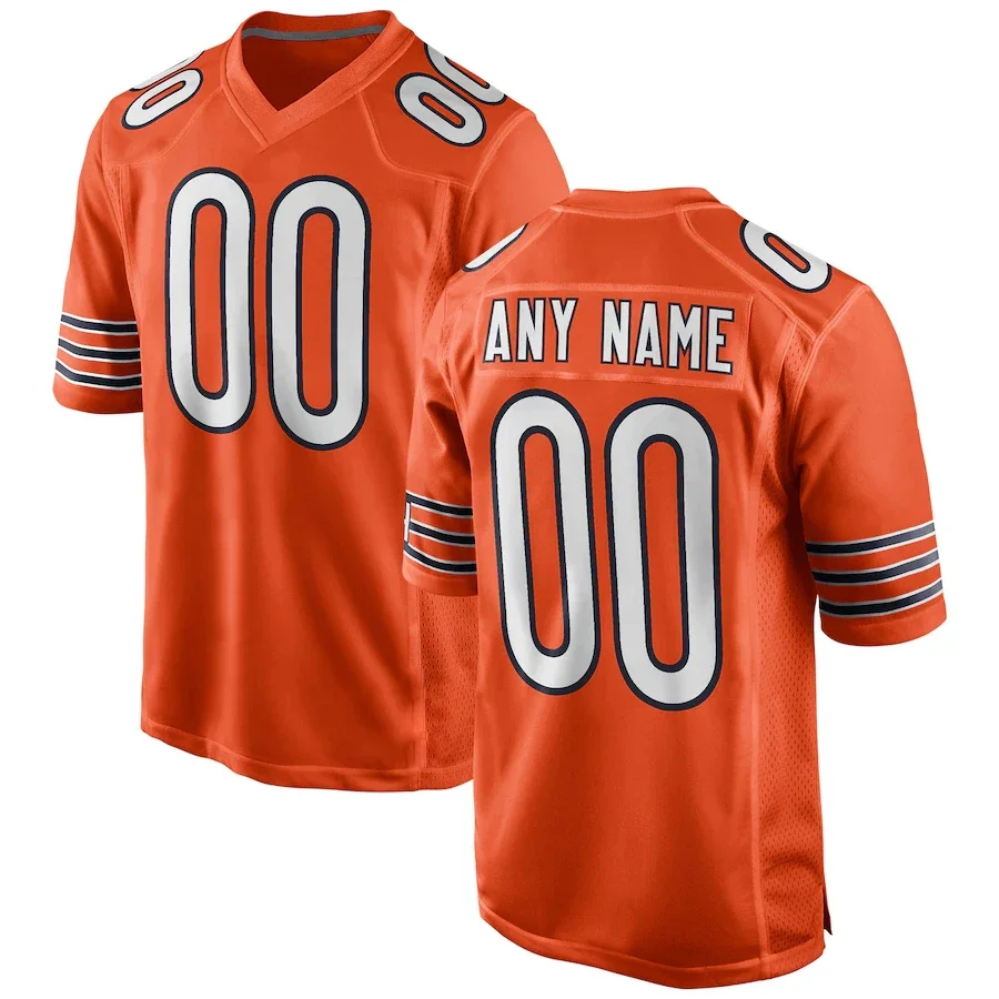 

Customized Chicago Football Jerseys America Game Footbball Jersey Personalized Your Name Any Number All Stitch US Size XS-6XL