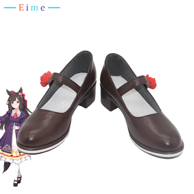 

Daiichi Ruby Cosplay Shoes Game Pretty Derby Cosplay Prop Halloween Carnival Boots PU Leather Shoes Custom Made