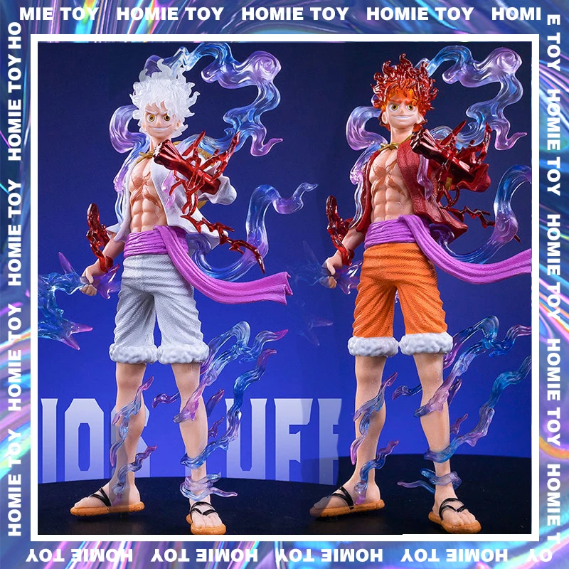 One Piece Monkey D Luffy Gear 5 Sun God Nika Luffy Collection Figure