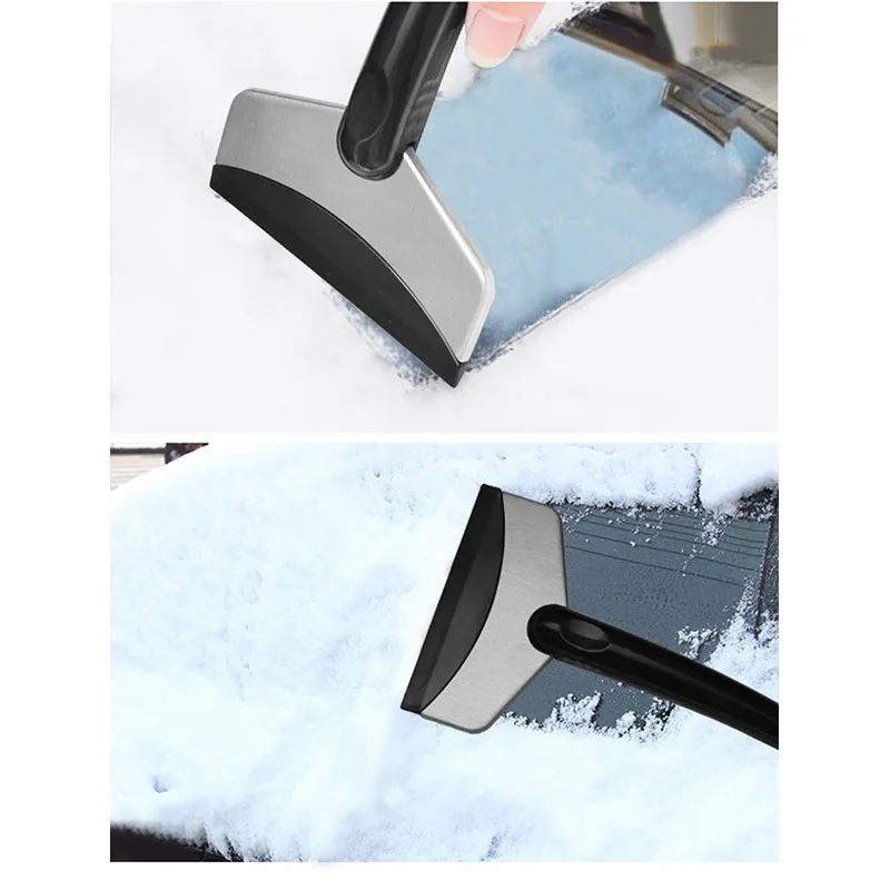 Car Ice Scraper Snow Shovel Cleaning Tool for Auto Windshield Defrosting