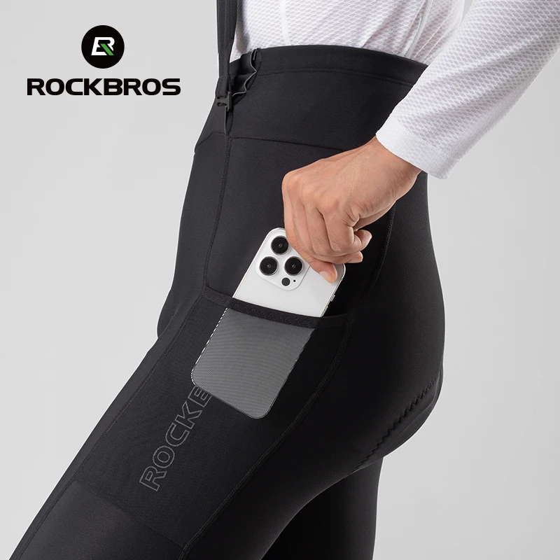 ROCKBROS Fietsbroek Voor Heren, Lange Fietsbroek Vrijetijdsbroek Hardloopbroek Buitenactiviteiten