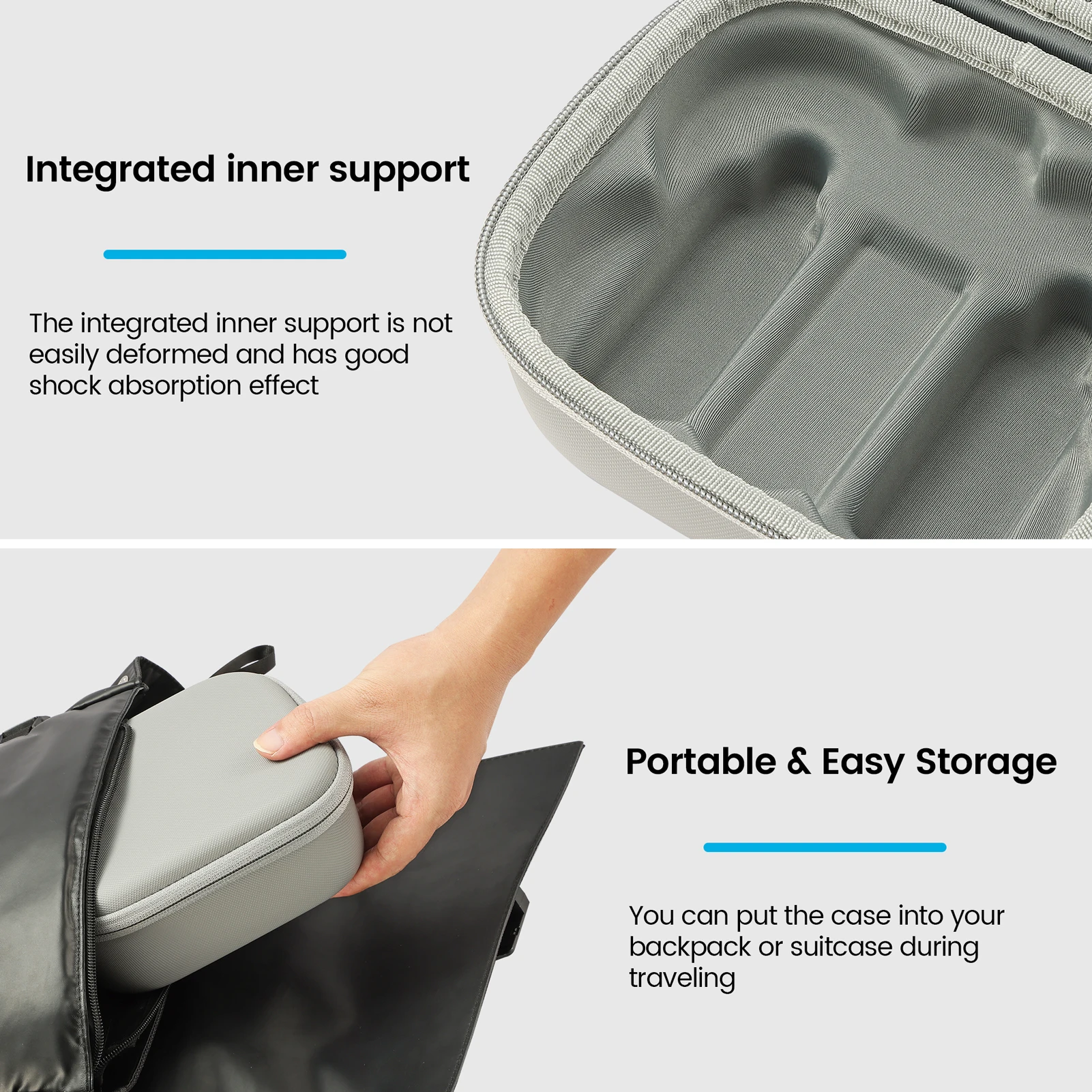 Waterproof Shock Absorbing Drone Carrying Case with Dust Protection