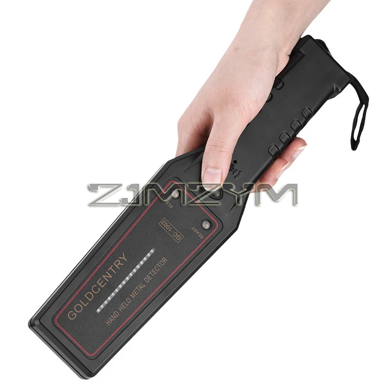 Handheld Metal Detector GC-1002 with Signal Light High Sensitivity Easy to Operation Mini Portable Detector