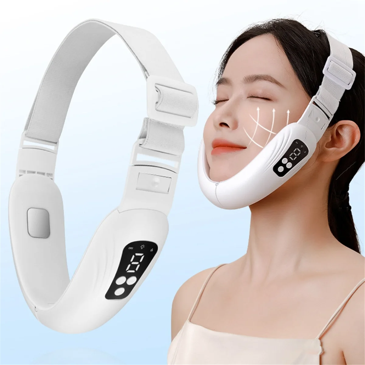 FZFZ Skin Care EMS Electric Massager Face Slimming Machine V Shaper Chin Cheek Lifting Firming Equipment Beauty Tool