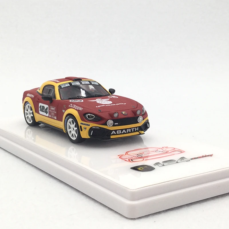 1/43 アバルト124スパイダー Rally Concept 1/43 TSM Fiat Abarth 124 Spider Rally Concept Car Model