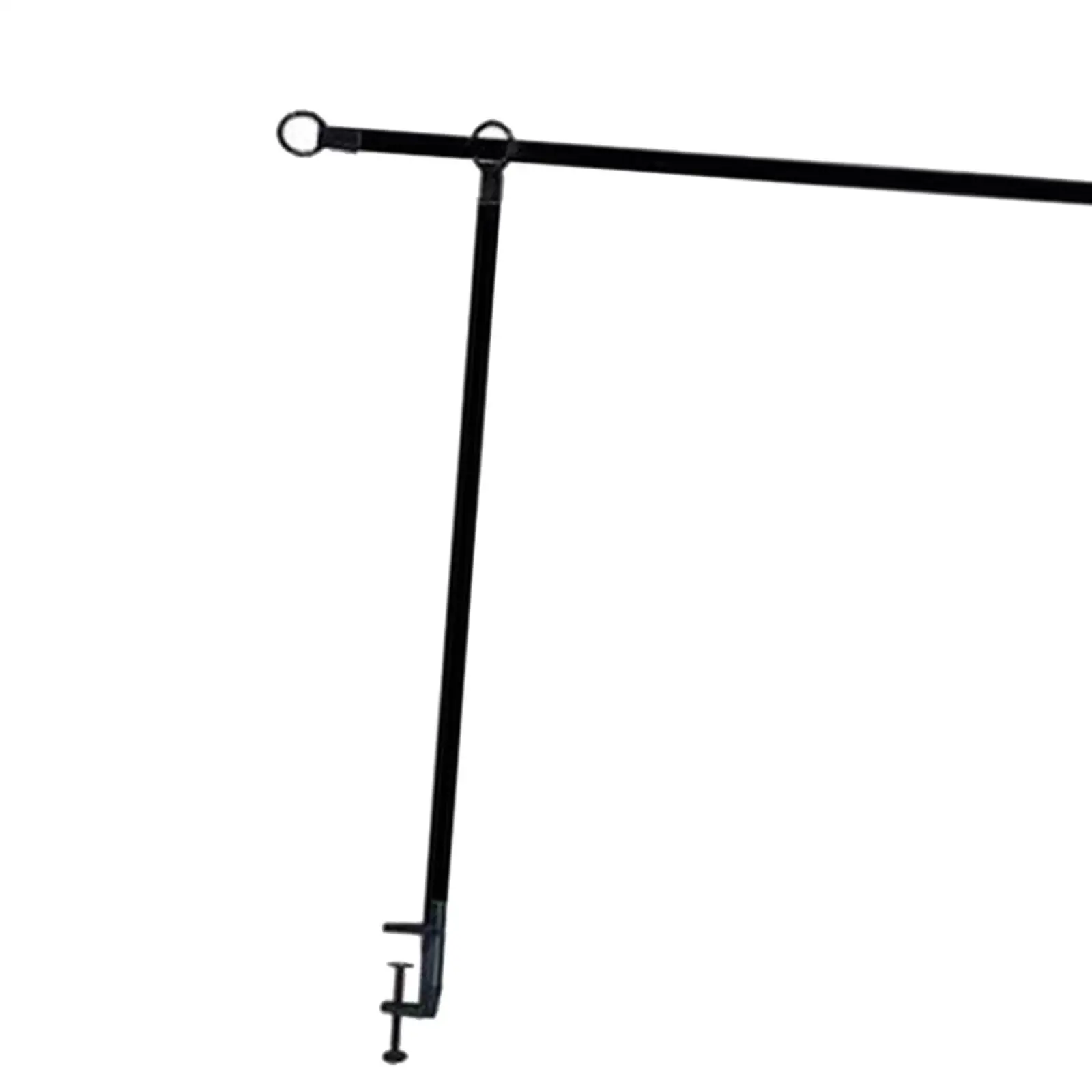 Asta per decorazione da tavolo dorata, arco da tavolo regolabile 120-260 cm con morsetti - appendiabiti in metallo sopra il tavolo per matrimoni, compleanni, Natale, feste