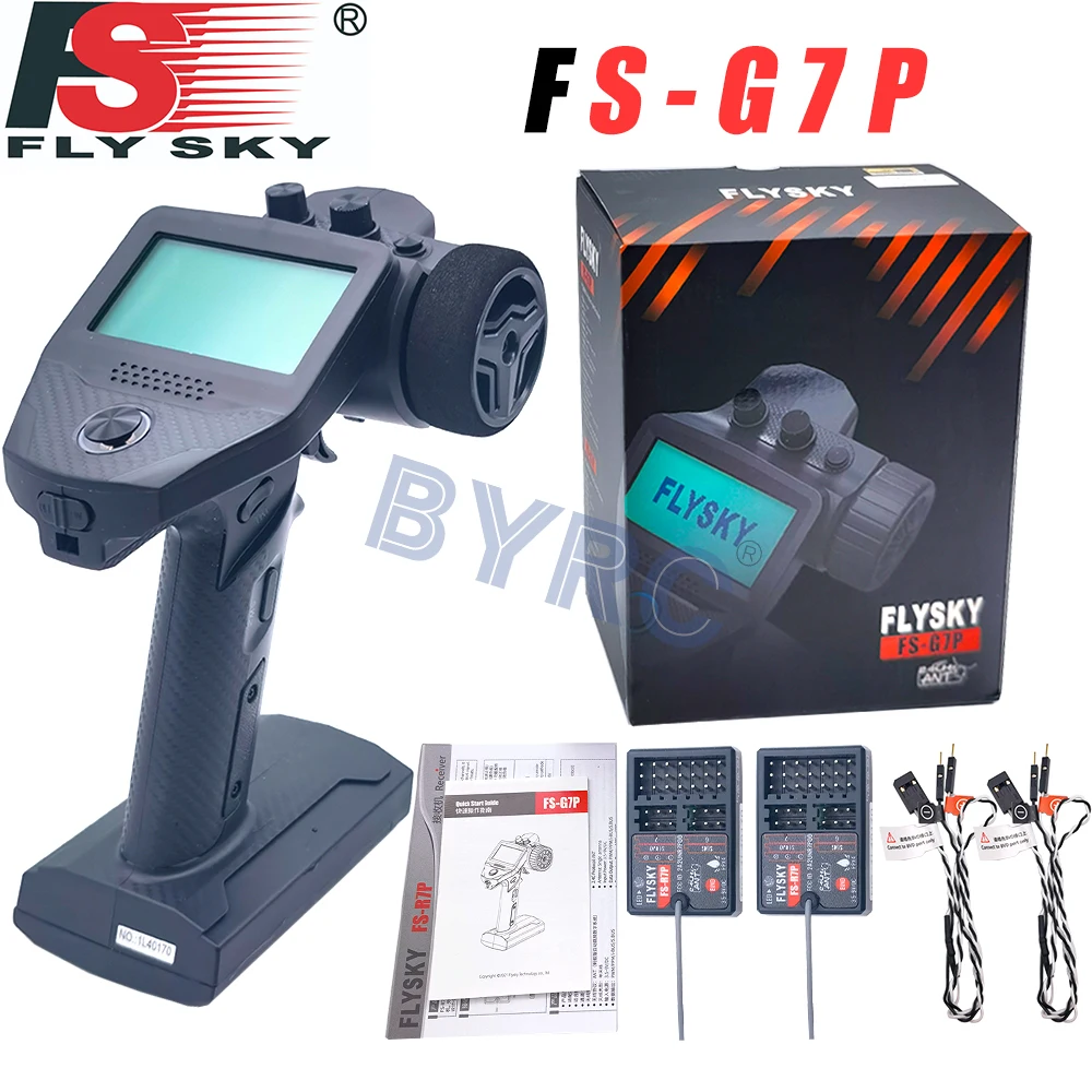 DTXMX Flysky FSG7P Channels RC Transmitter And Receiver FSR7P Surface