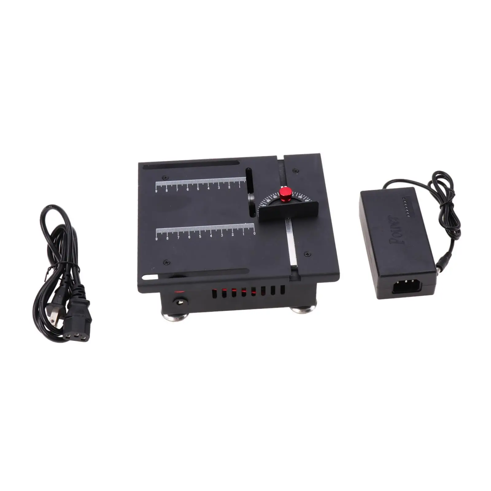 100W Mini Table Saw Cutter US 110V Plug Practical Versatile Adjustable Angle 2