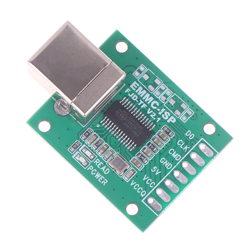 새로운 AU6438BS 휴대폰 수리 플래시 머신 잠금 해제 EMMC-ISP 플라잉 라인 아티팩트 도구 USB-B 타입 통신