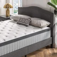 ZINUS 12 Inch Comfort Support Cooling Gel Hybrid Mattress, Queen, Euro Top Innerspring Mattress, Motion Isolating Pocket Springs 2