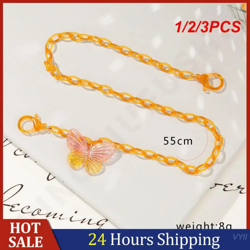 

1/2/3PCS Halter Multifunctional Use Material Metal Lanyard Clothing Accessories Popular Metal Chains Convertible Mask Necklace