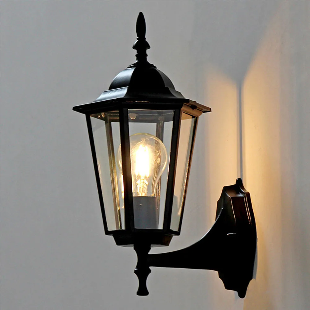 Retro Waterproof Outdoor Wall Lamp Corridor Courtyard Stairs Terrace Balcony