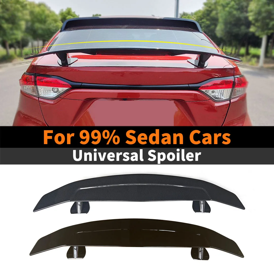 Universale Posteriore Deflettore Aria Spoiler Ala Tronco Lip Tuning Per 99% Berlina Auto come BMW Audi Toyota Honda Civic Hyundai Mazda VW - Image 2