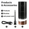 New Portable USB Electric Coffee Bean Grinder 38 Gears External Adjustable 1500mAh Rechargeable Household Mini Coffee Machine 6