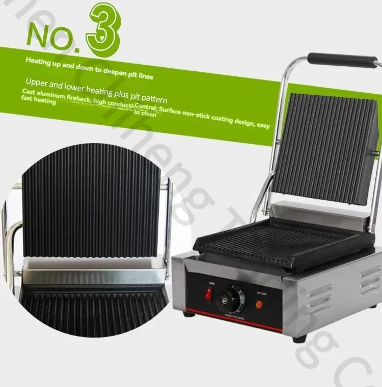 Single-Head Steak Machine Consumer And Commercial Steak Grill Western Special Electric Griddle