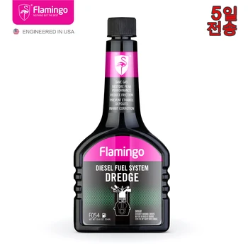 Flamingo 디젤 인젝터 클리너, 디젤 시스템 준설 클리너, 디젤 오일 세이버, 첨가제 복원 9.88OZ, F054, 354ml