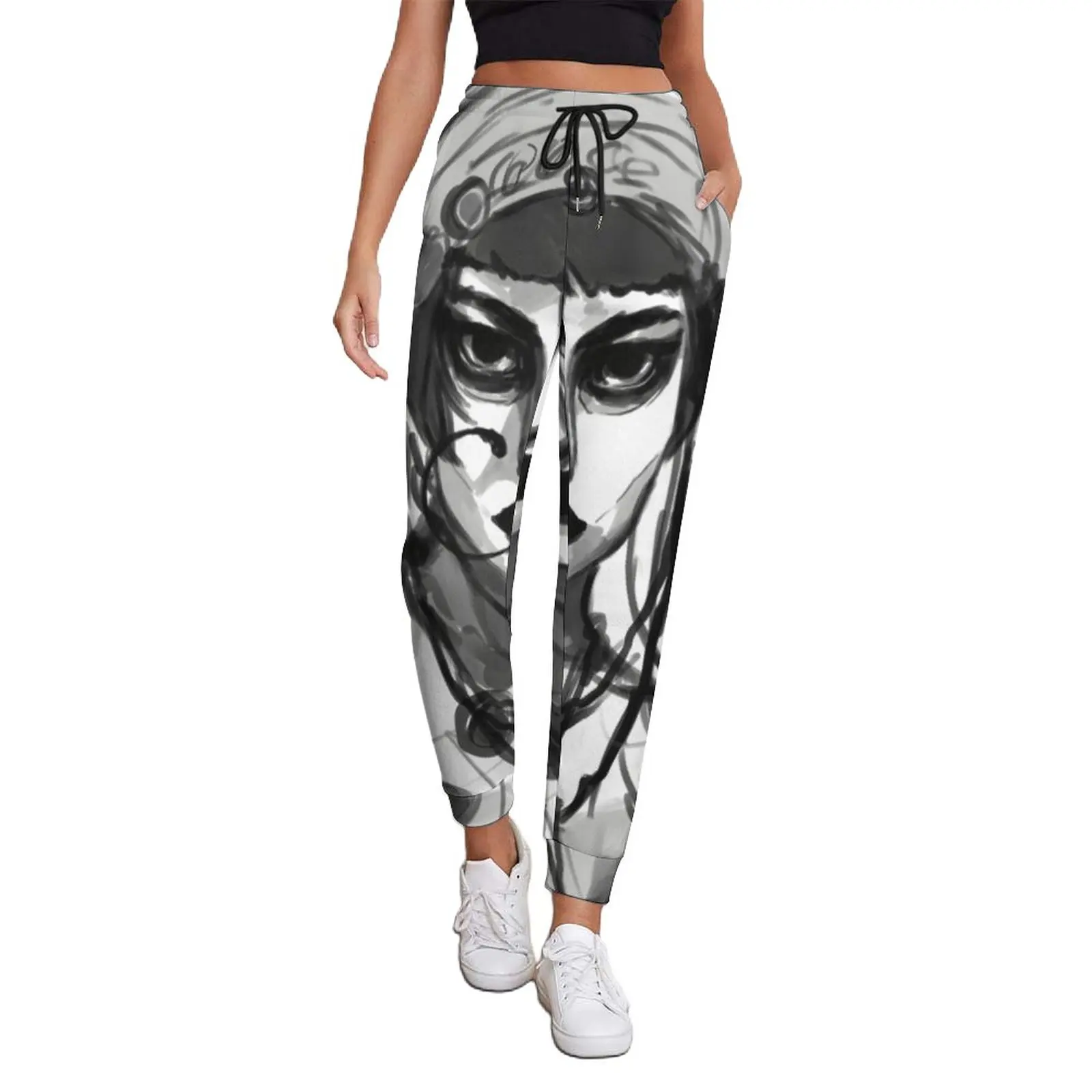

Jibaro Oil Painting Jogger Pants Love Death And Robots Home Big Size Sweatpants Spring Women Custom Street Wear Trousers