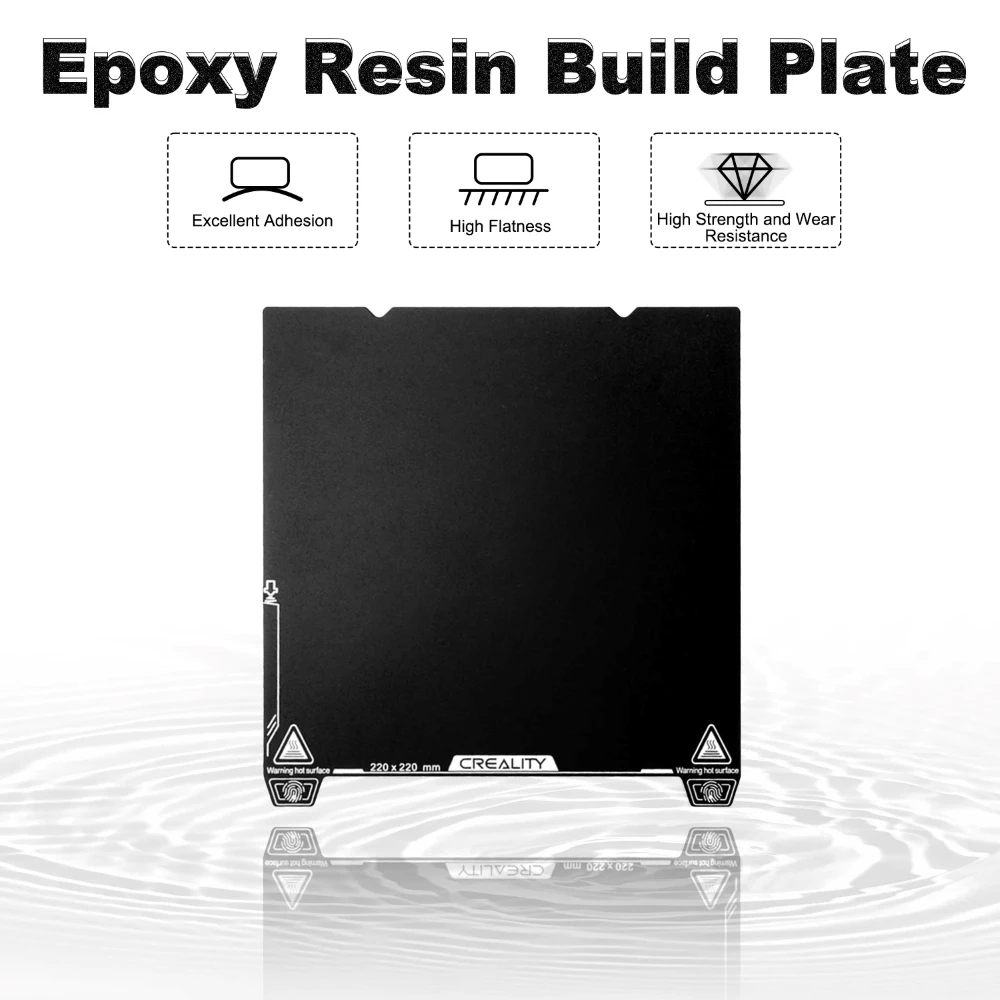 Creality Epoxy Resin Flexible Build Plate (235x235mm)