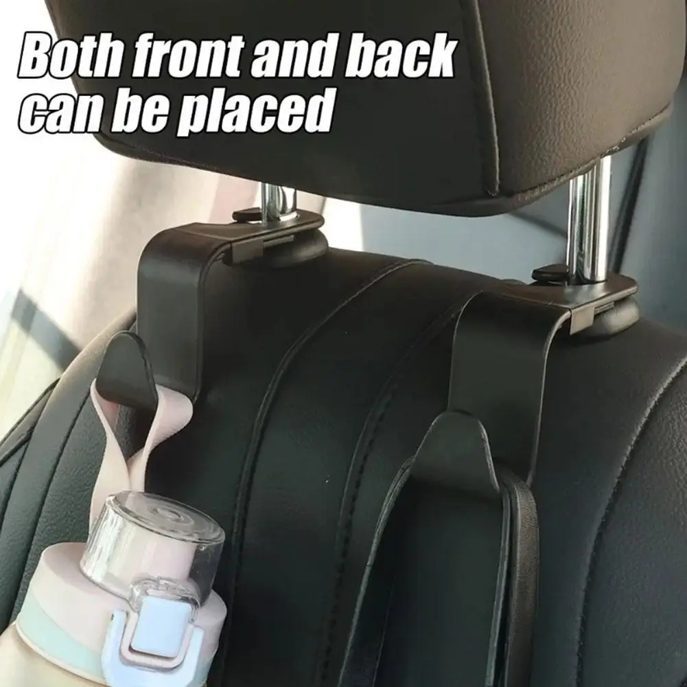 

Car Seat Back Hooks Headrest Telescopic Organizer Holder For Bags Coats Car Seat Back Fastener Clip Hangers Interior Accessories