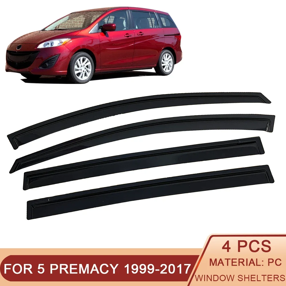 

Козырек для боковых окон автомобиля Mazda 5 Premacy 1999-2017 Ford