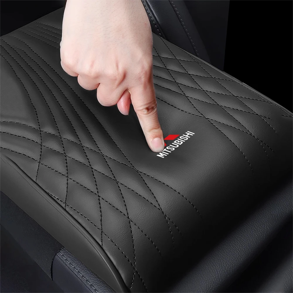 미쓰비시 스페이스 스타 Asx 크로스 파제로 랜서 9 아웃랜더 Xl 이클립스용 자동차 팔걸이 매트 중앙 팔걸이 패드 보호 쿠션