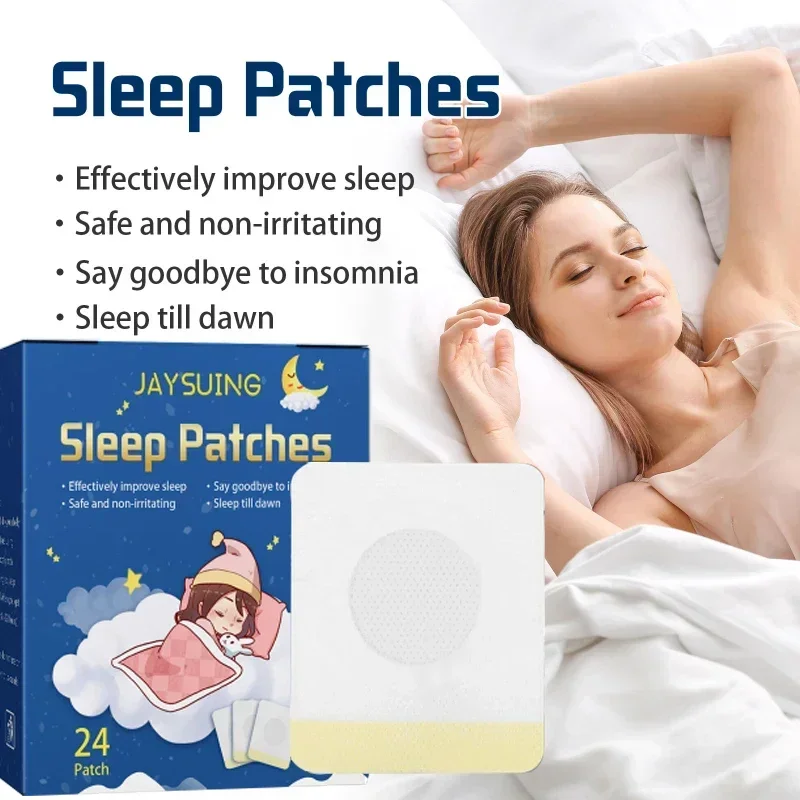 

24pcs Insomnia Treatment Relieve Anxiety Decompression Headache Neurasthenia Soothing Plasters Body Relaxing Help Sleeping Patch