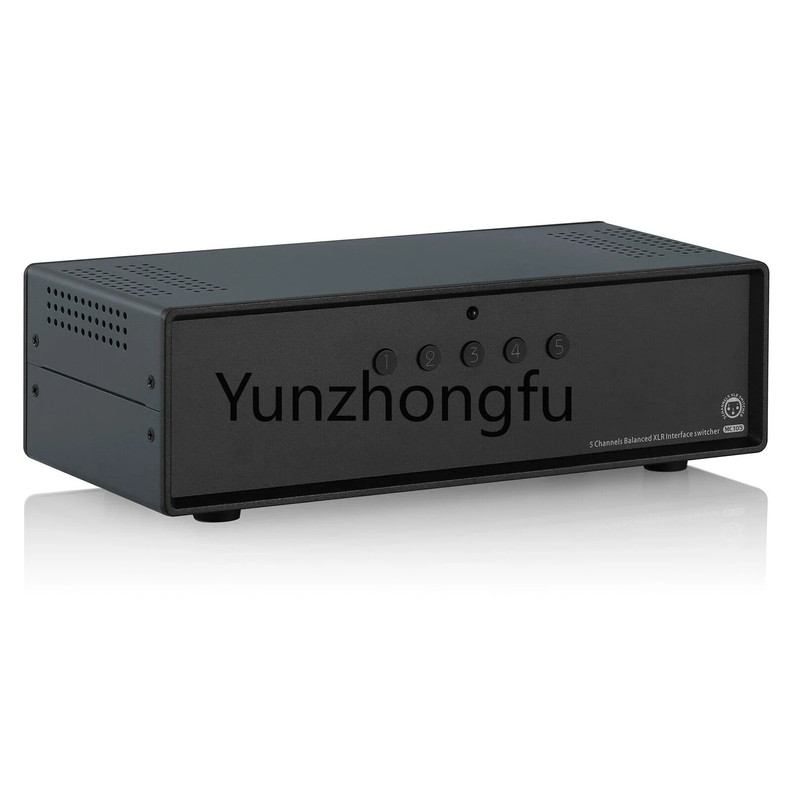 1 In 5 Out/5 In 1 Out Xlr Xlr Balanced Passive Selector Audio Switch Distributore A 5 Vie