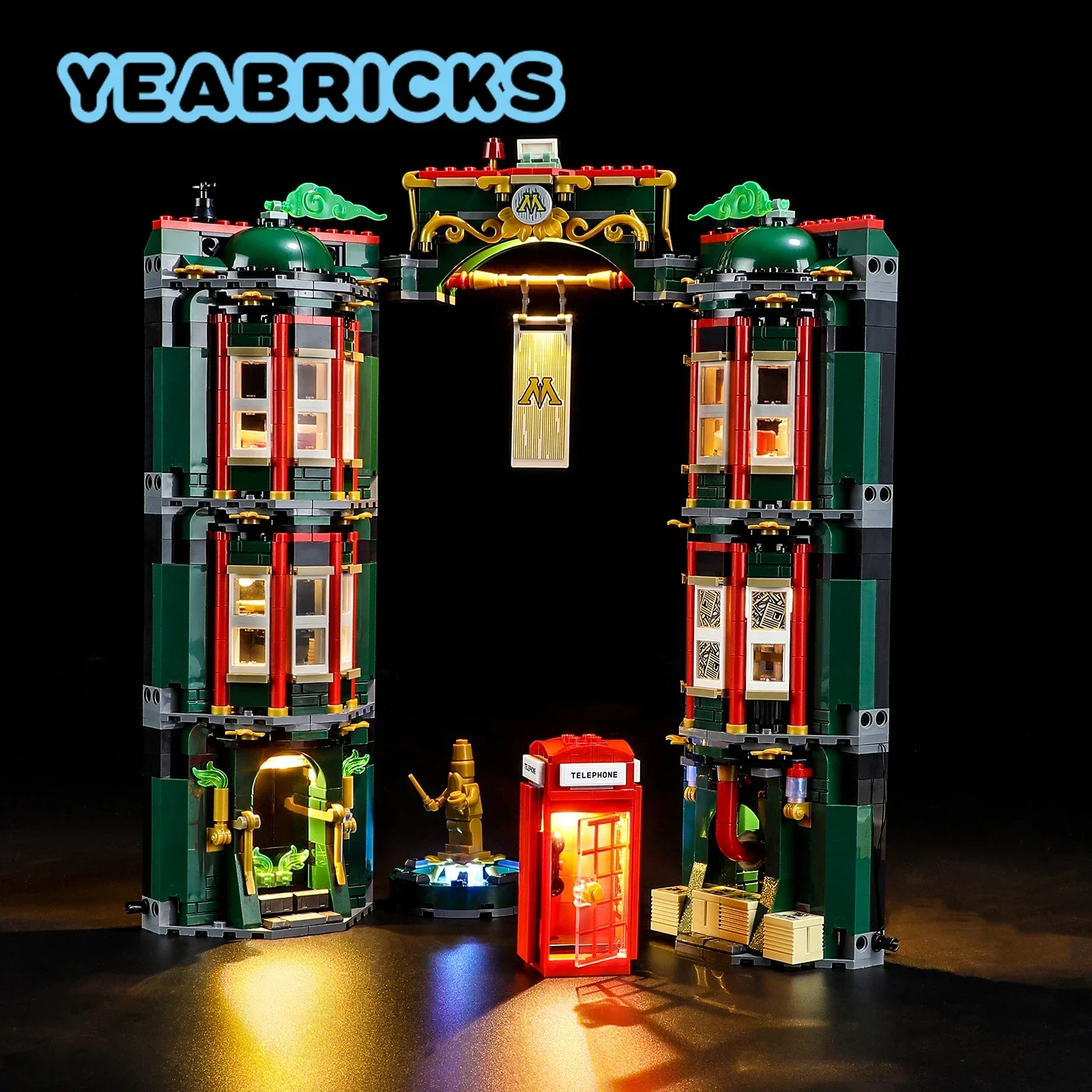 

YEABRICKS LED Light Kit for 76403 Building Blocks Set (NOT Include the Model) Bricks Toys for Children Remote Control Version